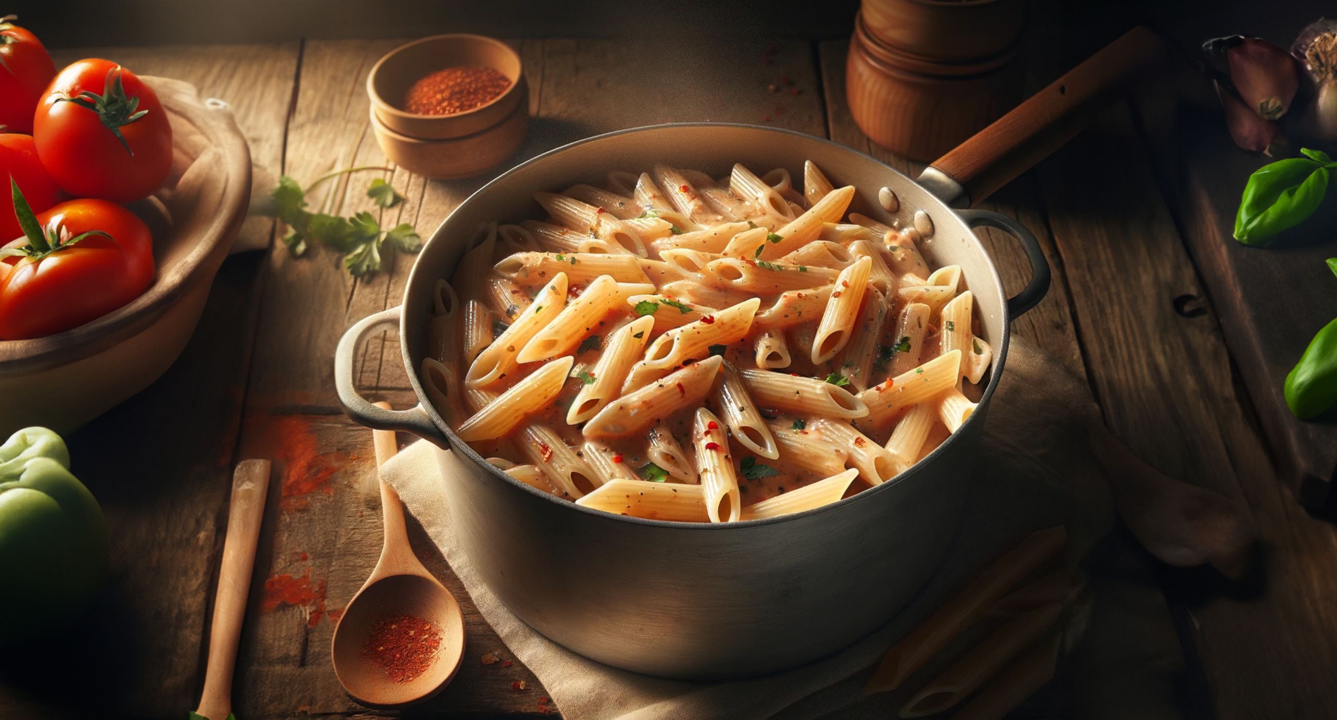 Penne alla Vodka — One Pot made with Cascone's Vodka Sauce